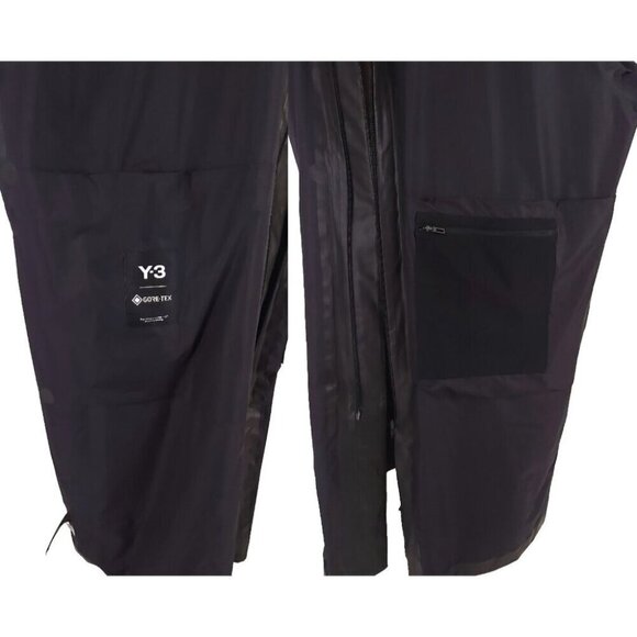 Y-3 Travel GTX Parka Jacket XL Mens Waterproof Nylon Ash Yohji TRVL GTX PRK $995 - Picture 4 of 16